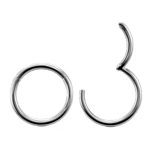 Clicker Ασημί από Τιτάνιο ASTM F136 – (6mm εώς12mm)