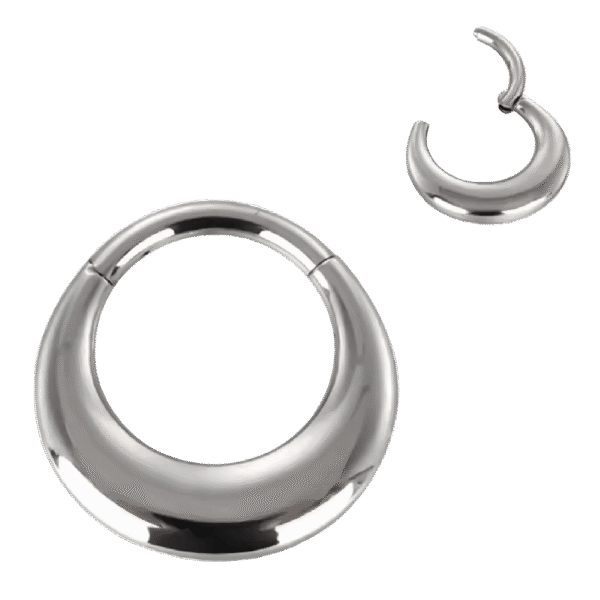 Clicker Κρίκος από Τιτάνιο ASTM F136 | Tapered 1.2mm - 3.0mm