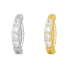 belly-clicker-astmf136-princess-cut Σκουλαρίκι Αφαλού Clicker με Princess Ζιργκόν (CZ) – Titanium ASTM F136 – 1.6mm πάχος – 10mm
