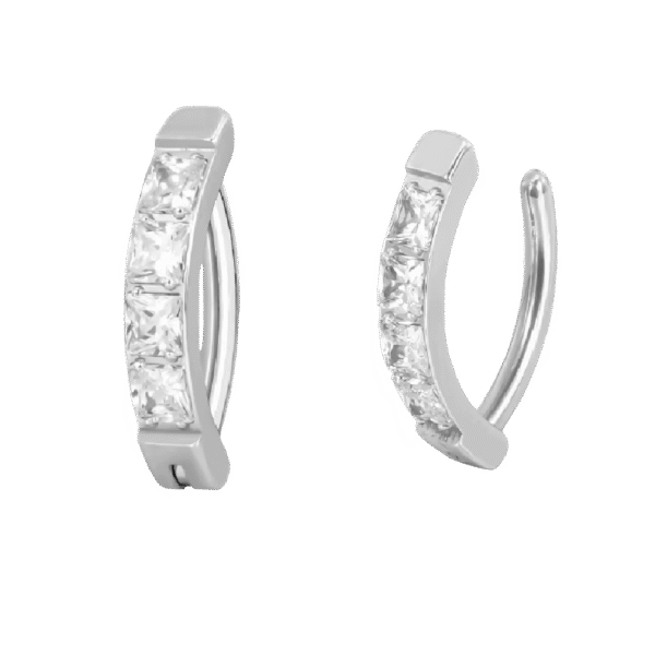 belly-clicker-astmf136-princess-cut-silver Σκουλαρίκι Αφαλού
