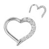Cupid Heart Daith Clicker από Τιτάνιο ASTM F-136 με Ζιργκόν