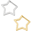 Clicker Κρίκος Star Shape από Τιτάνιο ASTM F136
