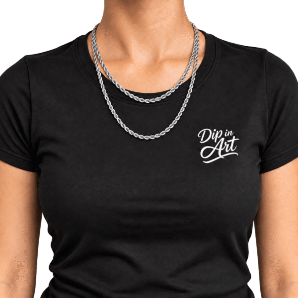 Unisex Κολιέ Rope Chain από Ανοξείδωτο Ατσάλι 304 – Ασημί & Χρυσό